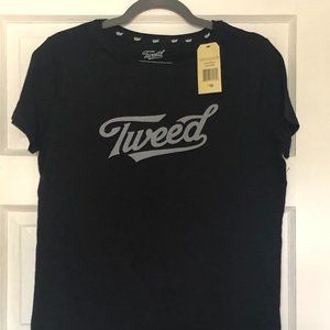 NWT Tweed Graphic Tee - sz M